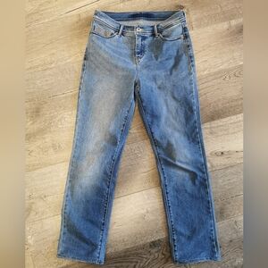 Levi's Straight Leg Jeans Unique Embroidered Details